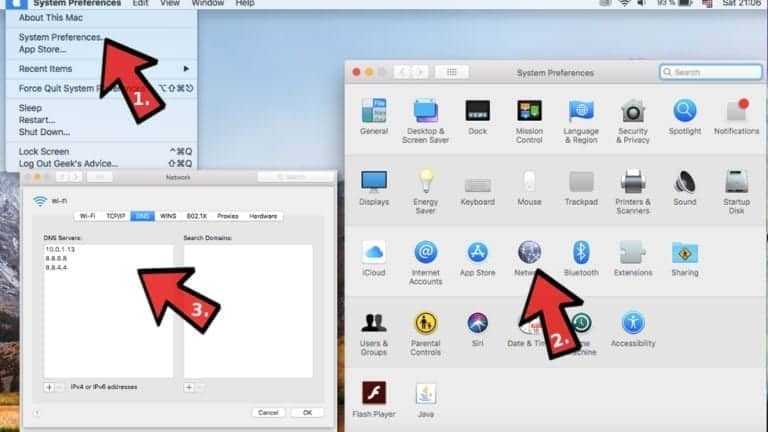 how to delete dns servers mac