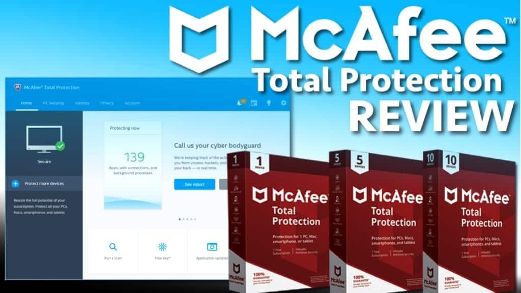 mcafee total protection 5 year subscription
