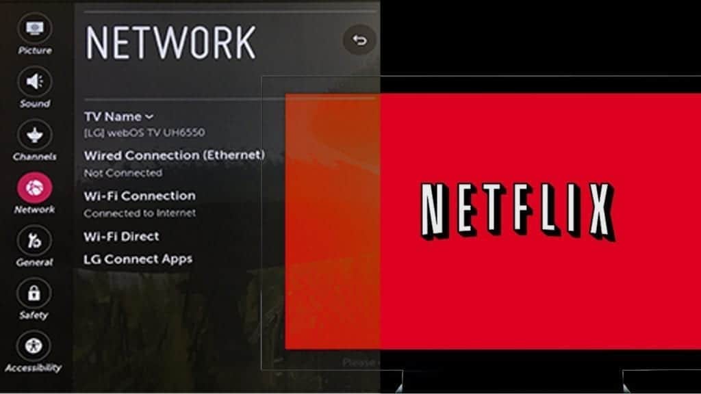 check internet connection on your tv to solve netflix nw-2-5 error