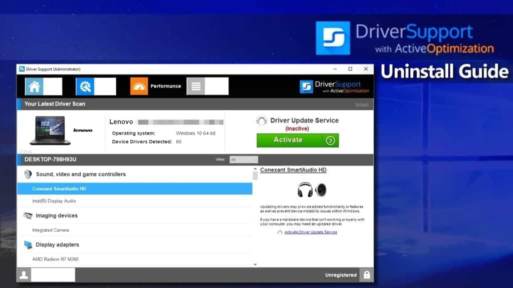Uninstall Driver Support Guide