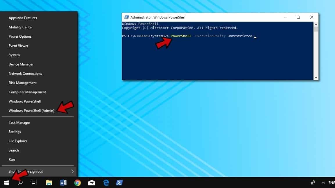 Fix search problems in Windows via Powershell