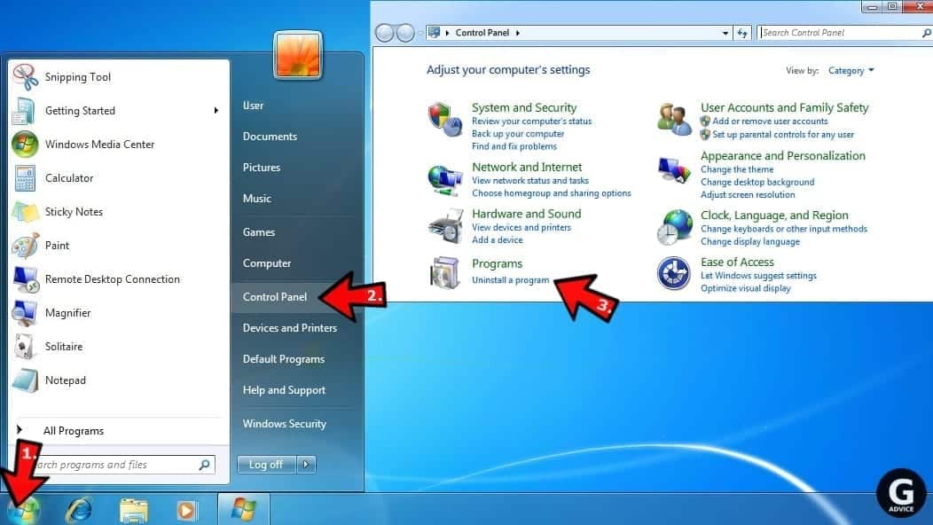 Программа setup uninstall не работает windows 7