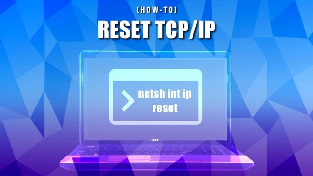 netsh int ip reset