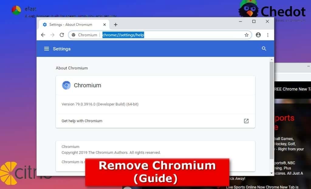 remove chromium virus