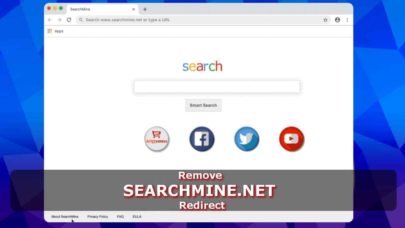 searchmine.net redirect virus