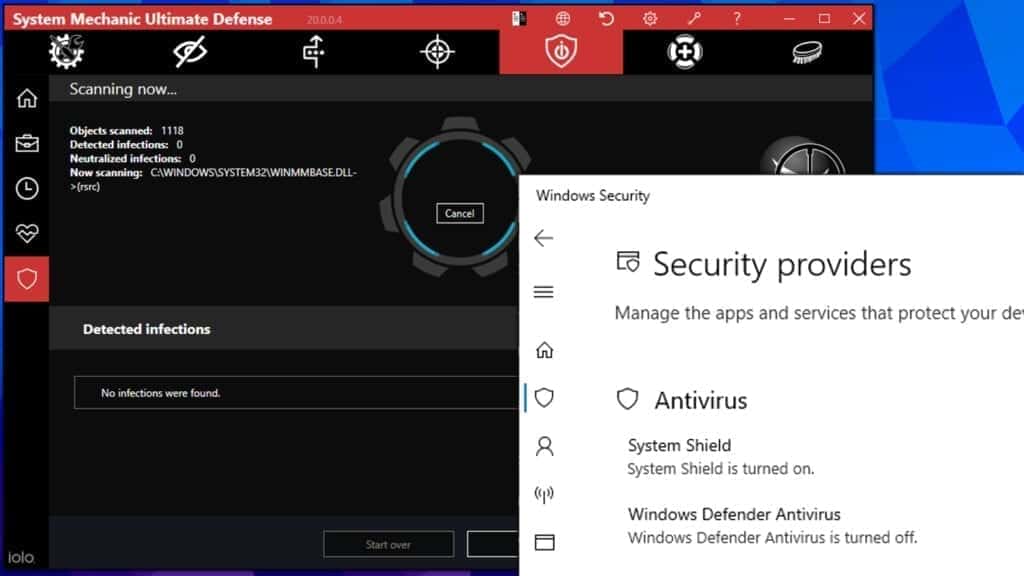 system shield antivirus protection in real-time