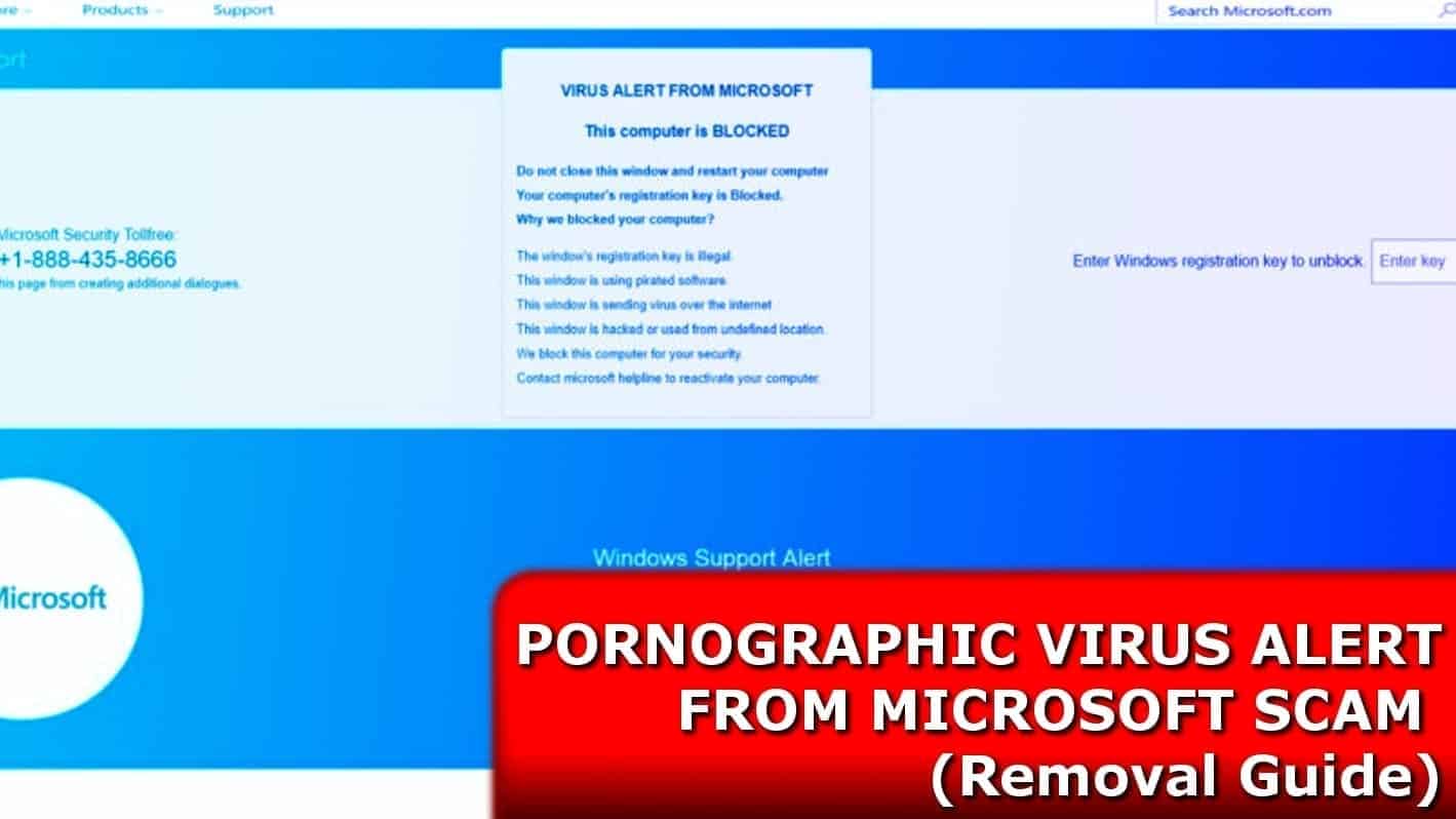 pornographic virus alert from microsoft adware removal guide