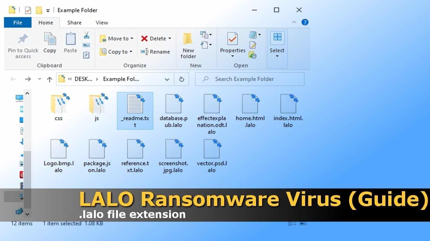 remove lalo ransomware virus