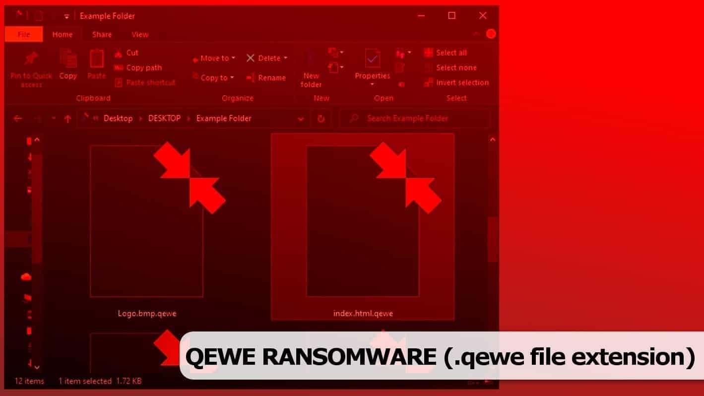 eliminate and remove qewe ransomware virus remains
