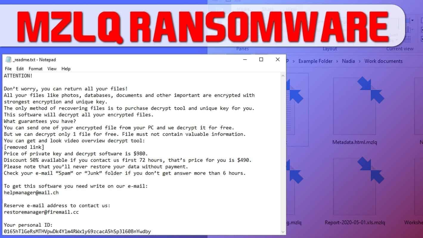 mzlq ransomware removal guide