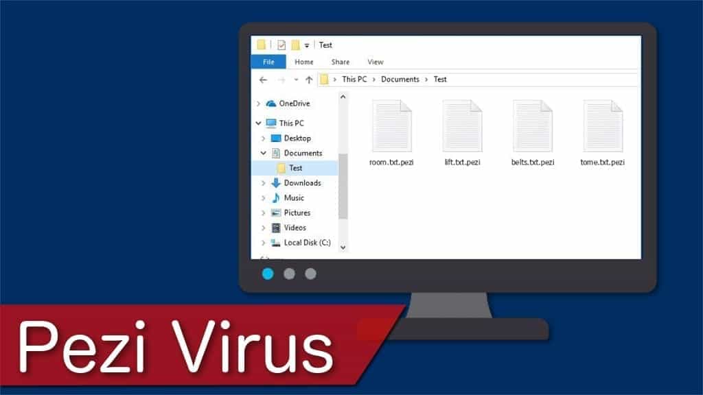 remove pezi ransomware virus
