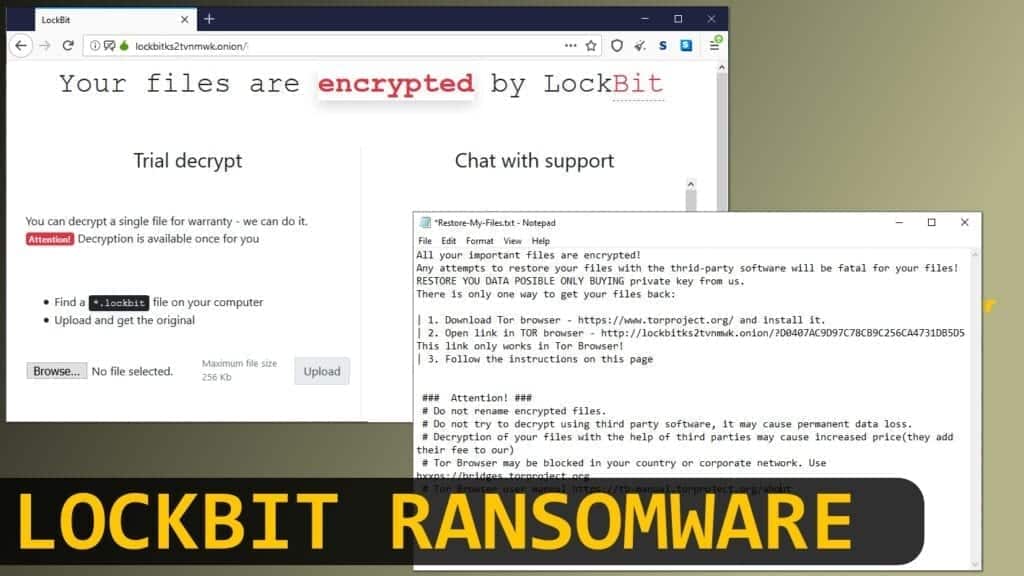 remove lockbit ransomware virus