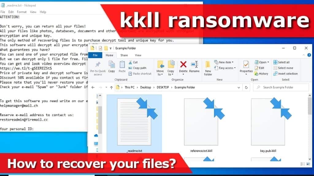 kkll ransomware removal guide, decryption explained