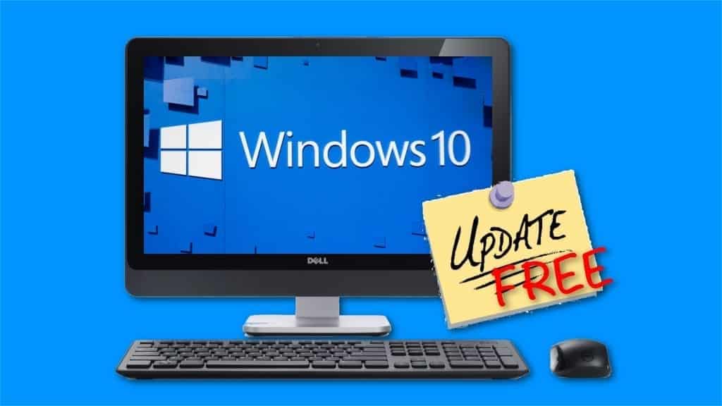 free update to windows 10