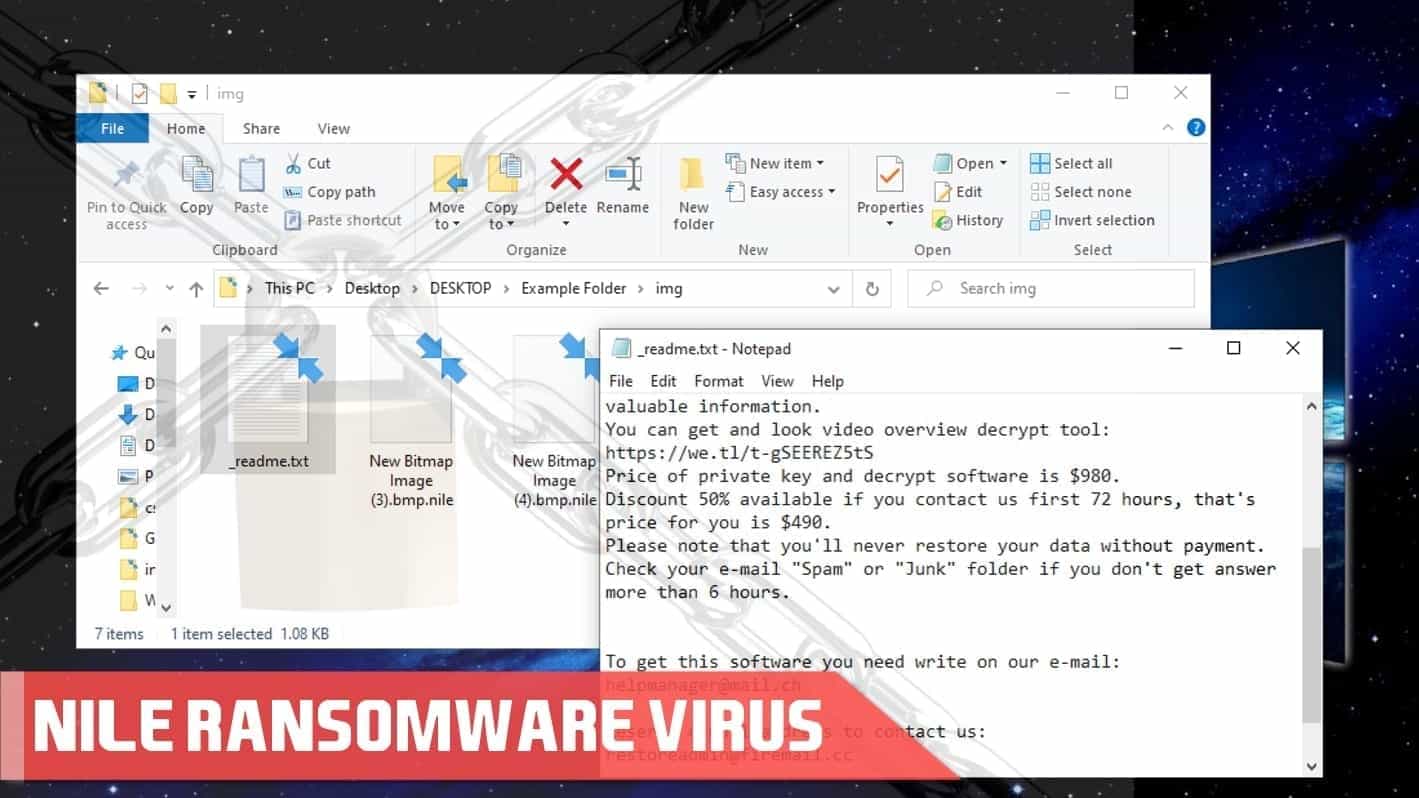 guide to remove nile ransomware virus