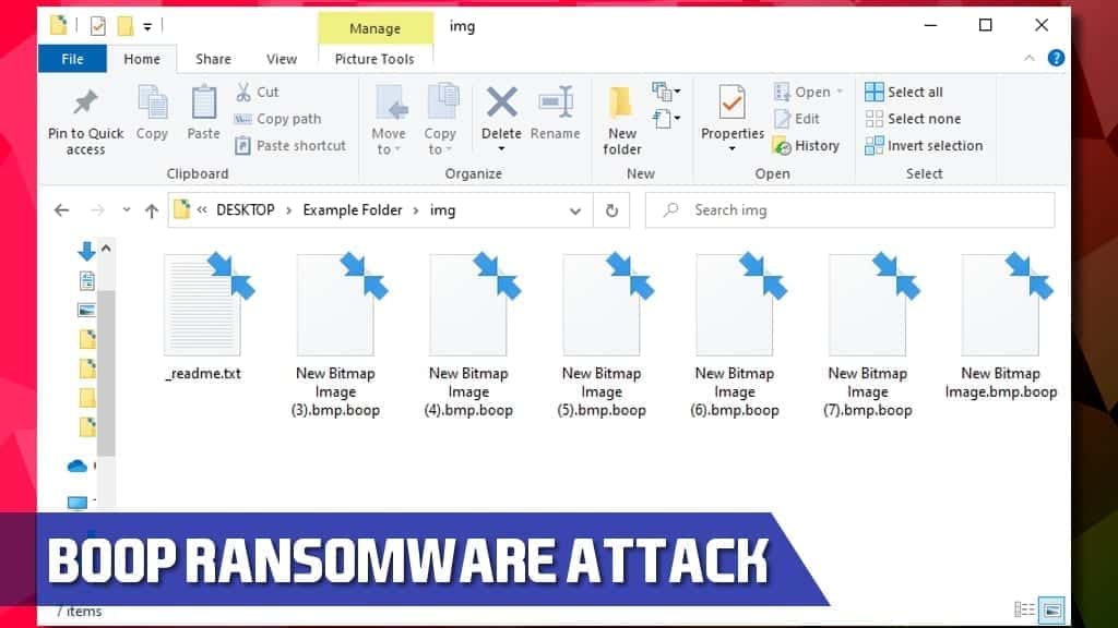 boop file virus turns personal data useless and marks them with specific extensions