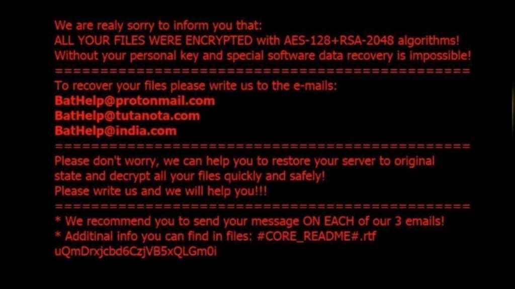 another variant of desktop wallpaper change initiated by matrix file virus