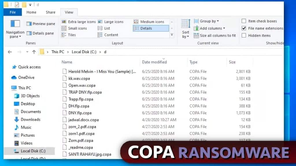 remove copa ransomware virus