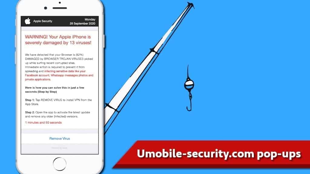 remove umobile-security.com pop-up scam