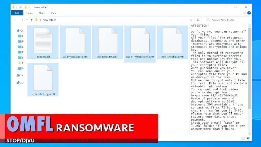 remove OMFL ransomware virus and decrypt your files