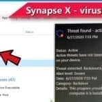 remove synapse x.exe virus from Windows