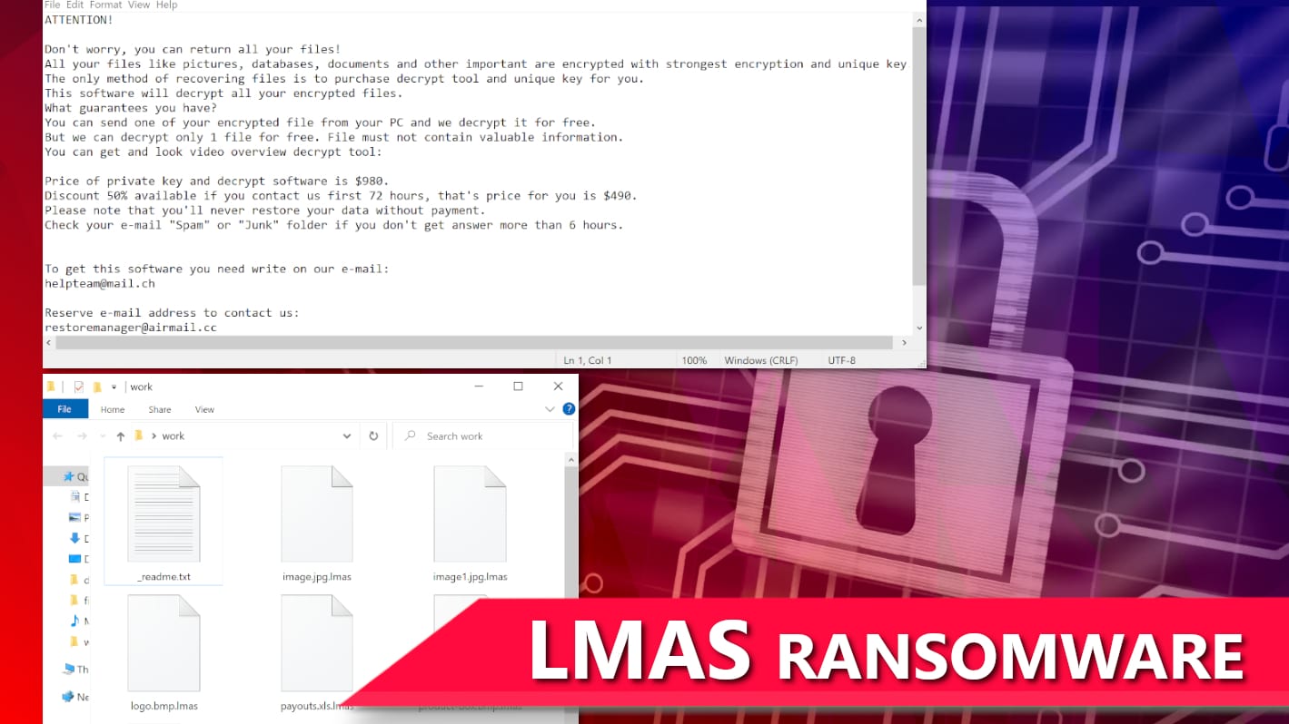remove LMAS ransomware virus and decrypt your files (free guide)