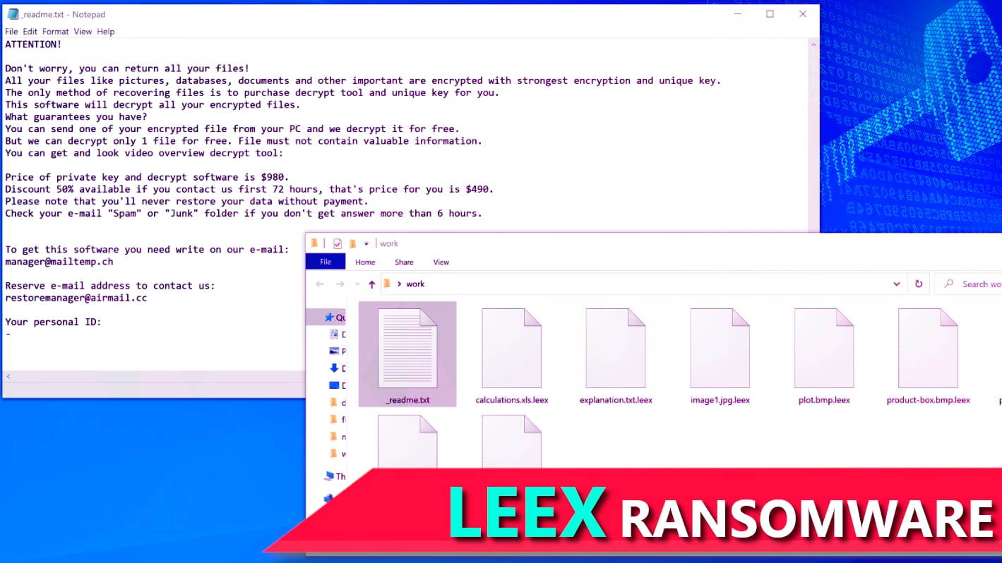 remove leex ransomware virus and decrypt your files (free guide)