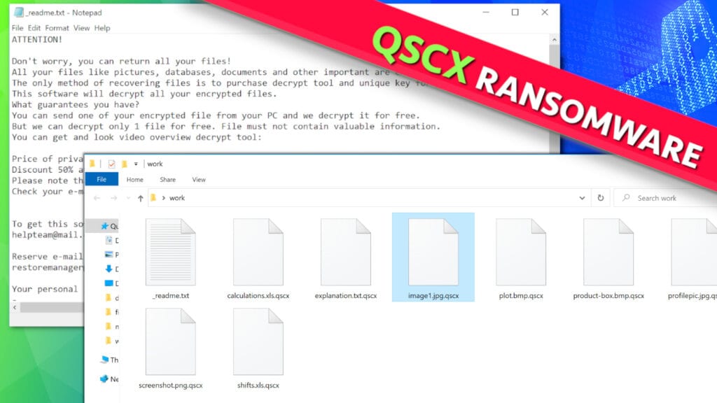 remove qscx ransomware virus and decrypt your files (free guide)