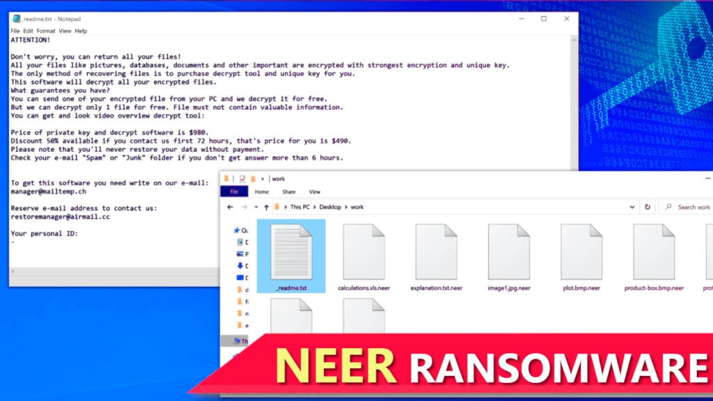 remove neer ransomware virus and decrypt your files (free guide)