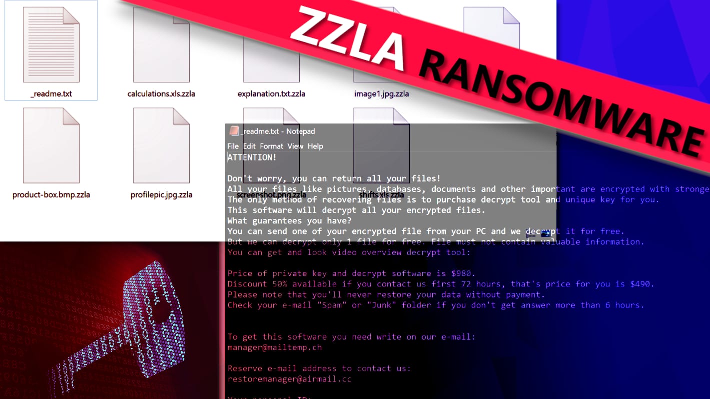 remove zzla ransomware virus and decrypt your files (free guide)