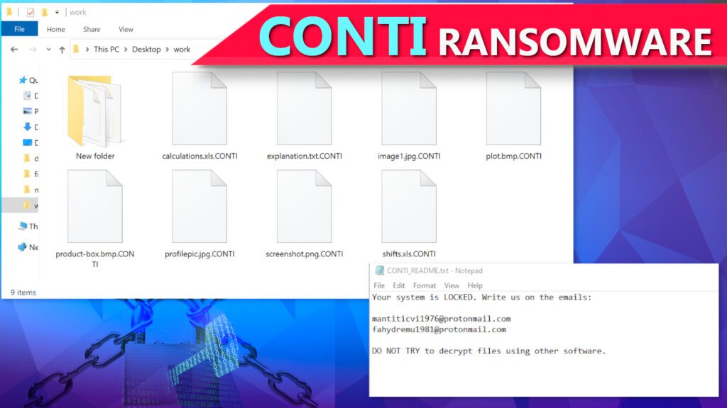 remove conti ransomware virus (free guide)