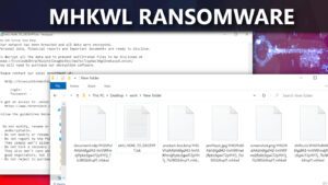 remove MHKWL ransomware virus and recover your files