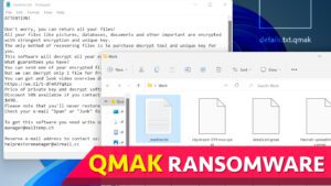 remove QMAK ransomware virus and learn to decrypt or repair your files (free guide)