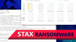 remove STAX ransomware virus and decrypt or repair your files (free guide)
