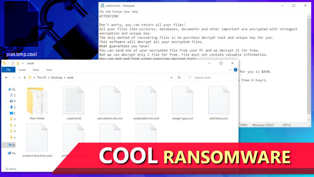 remove COOL ransomware virus and learn how to decrypt or repair your files (free guide)