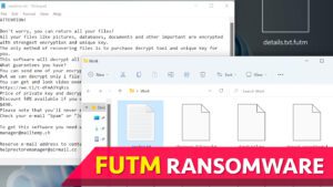 remove FUTM ransomware virus and decrypt or repair your files (free guide)