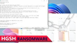 remove HGSH ransomware virus and learn how to decrypt or repair your files (free guide)