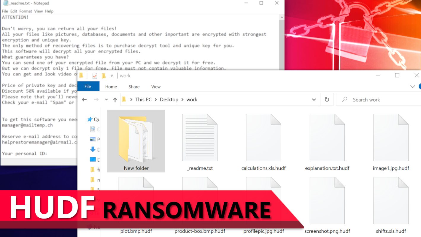 remove HUDF ransomware virus and learn how to decrypt or repair your files (free guide)