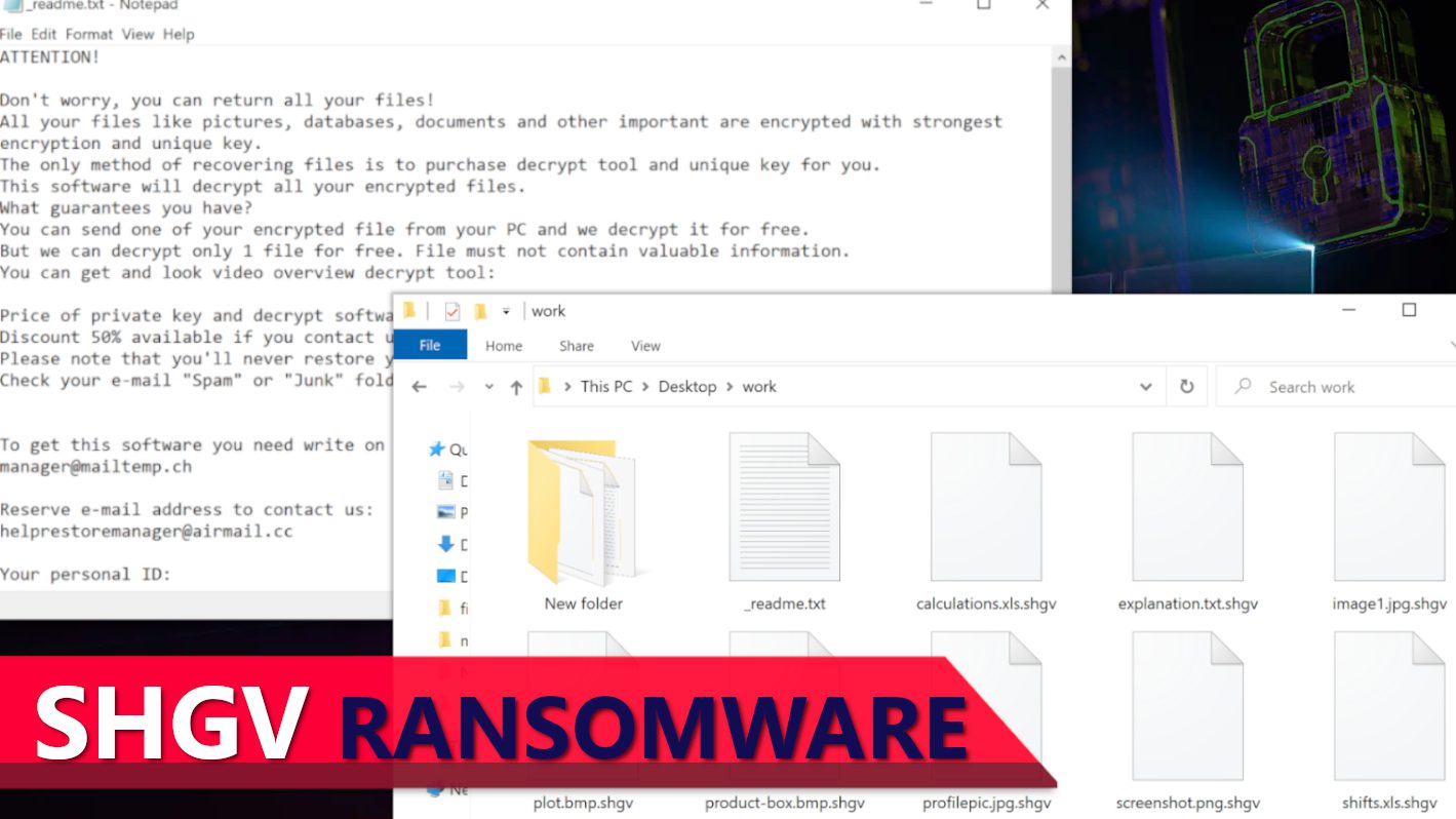 remove SHGV ransomware virus and learn how to decrypt or repair your files (free guide)