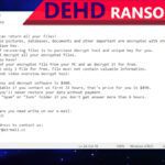 Remove DEHD ransomware virus and learn how to decrypt or repair your files (free guide)