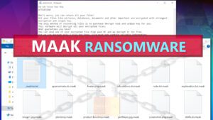 remove MAAK ransomware virus and learn how to decrypt or repair your files (free guide)