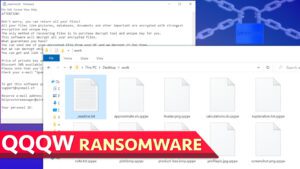 remove QQQW ransomware virus and learn how to decrypt or repair your files (free guide)