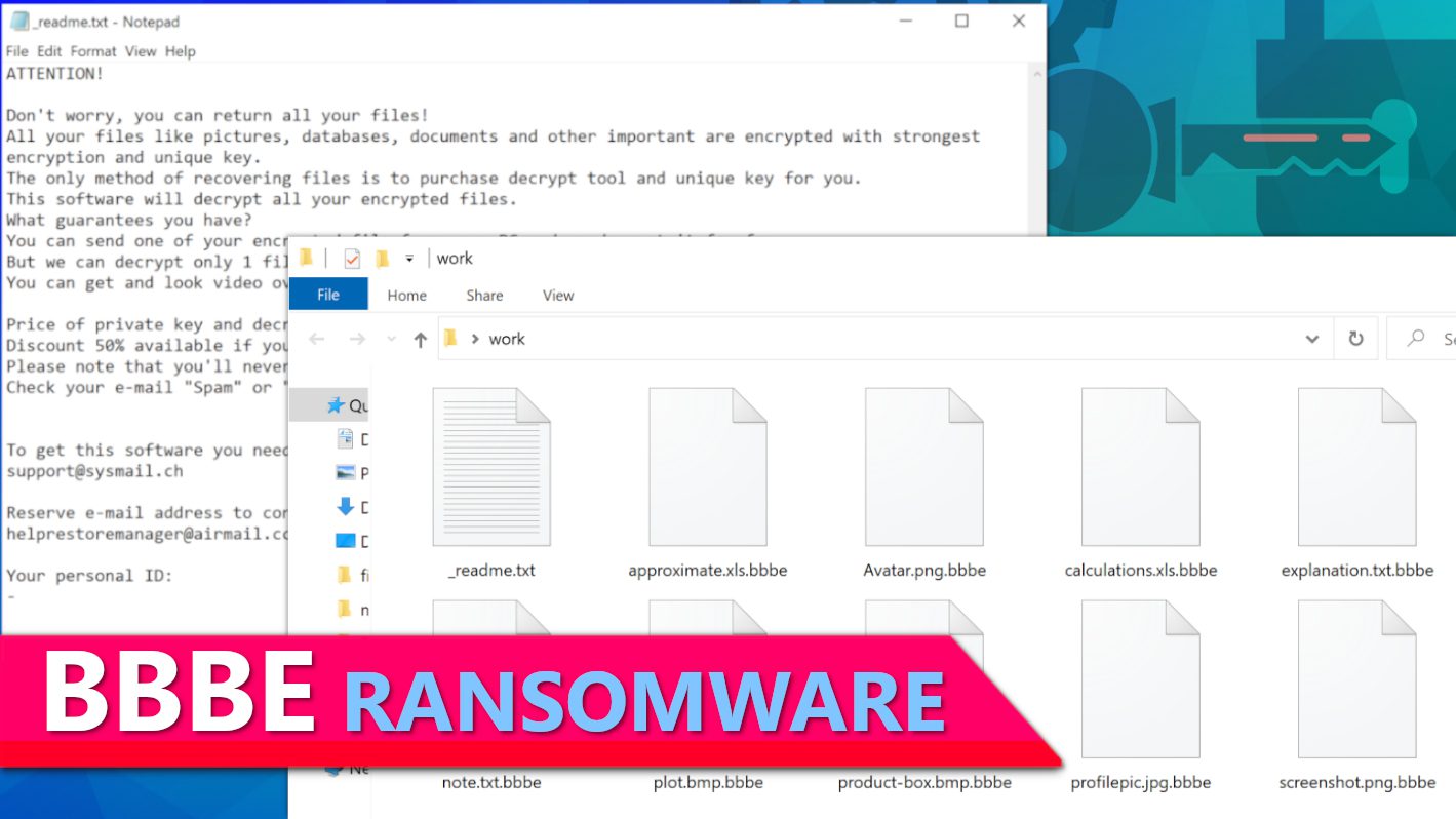 remove BBBE ransomware virus and learn how to decrypt or repair your files (free guide)