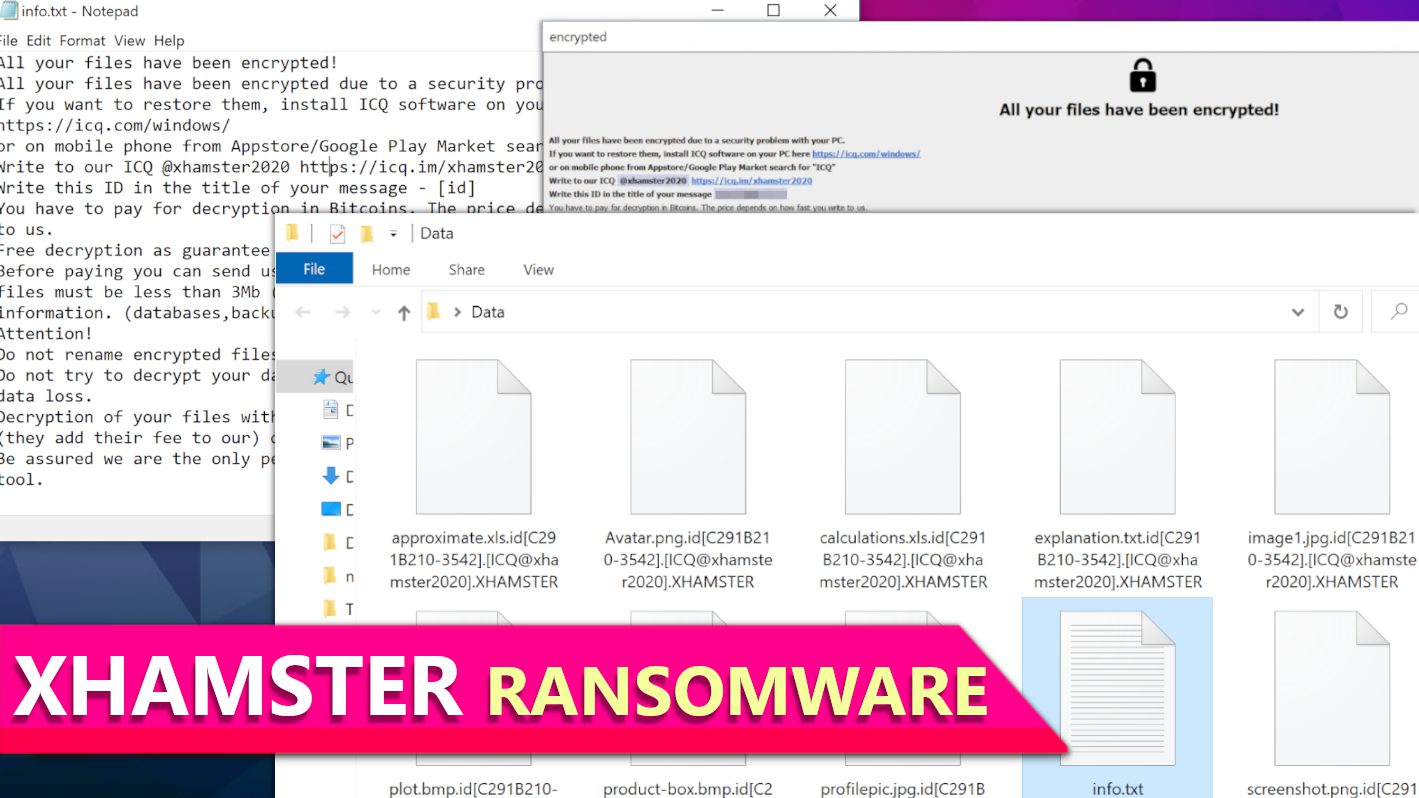 remove XHAMSTER ransomware virus and recover your files (free guide)