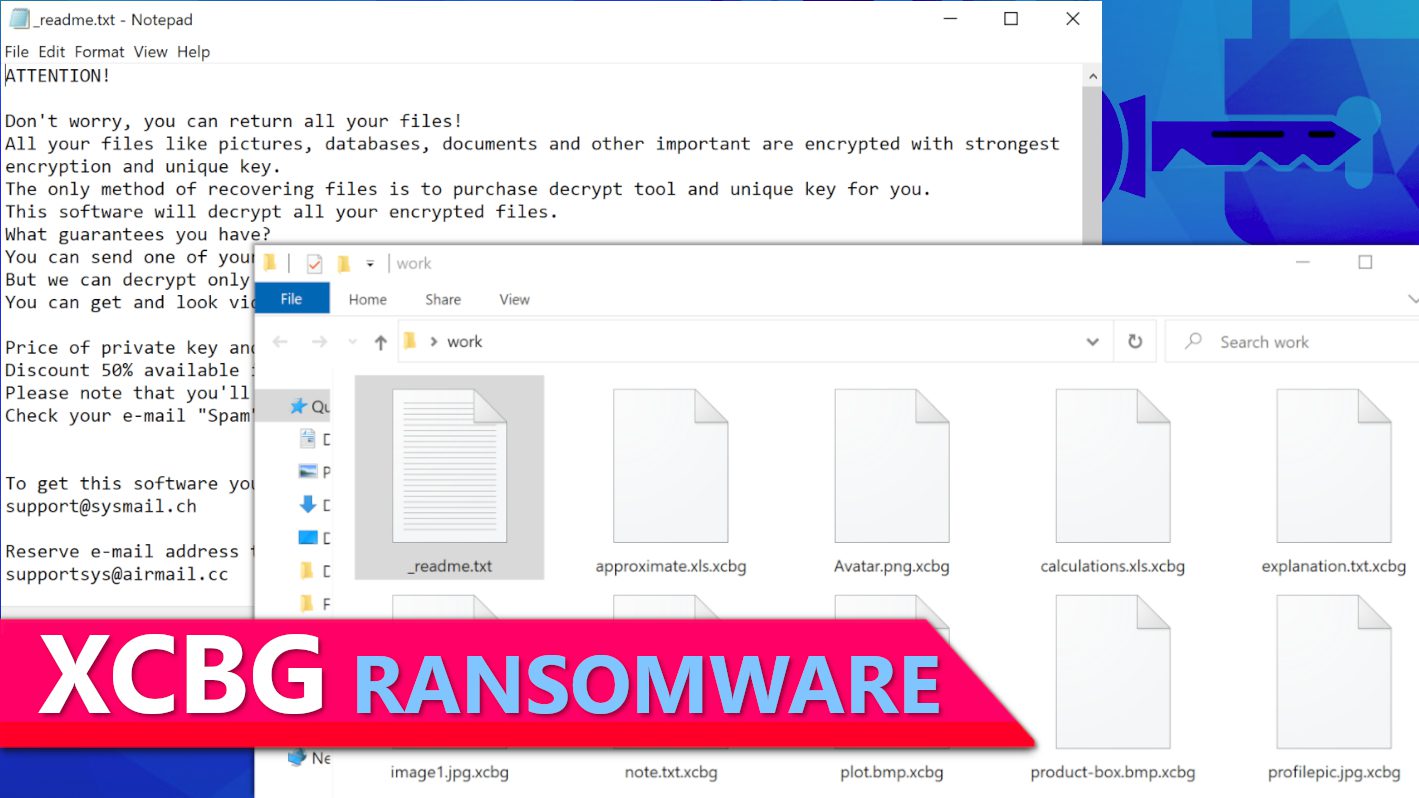 remove XCBG ransomware virus and learn how to decrypt or repair your files (free guide)