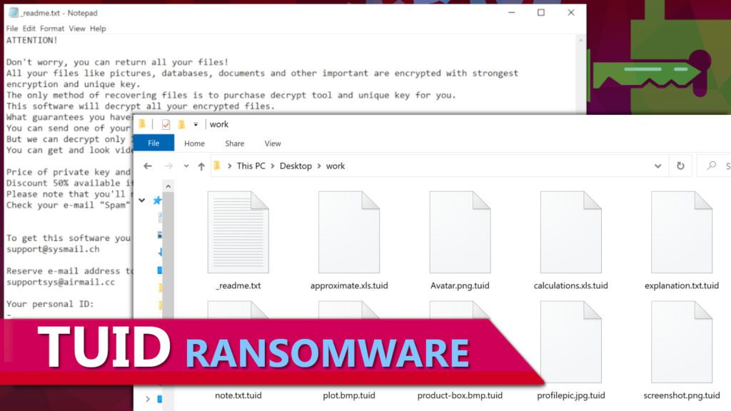 remove TUID ransomware virus and learn how to decrypt or repair your files (free guide)