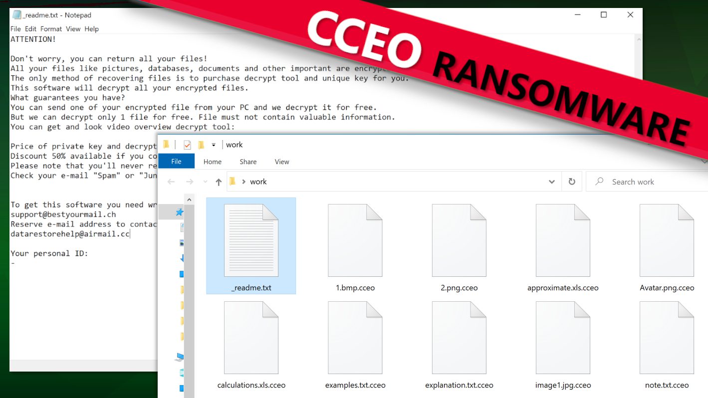 remove CCEO ransomware virus and learn how to decrypt or repair files with .cceo extension (free guide)