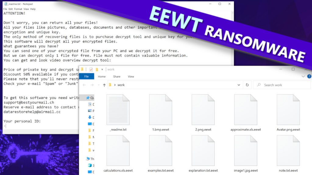 remove EEWT ransomware virus and learn how to decrypt or repair files with .eewt extension (free guide)