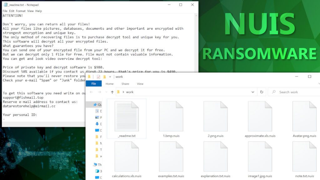 remove NUIS ransomware virus and learn how to decrypt or repair files with .nuis extension (free guide)