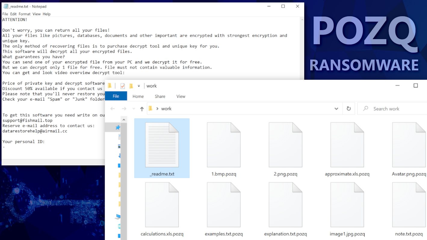 remove POZQ ransomware virus and learn how to decrypt or repair files with .pozq extension (free guide)